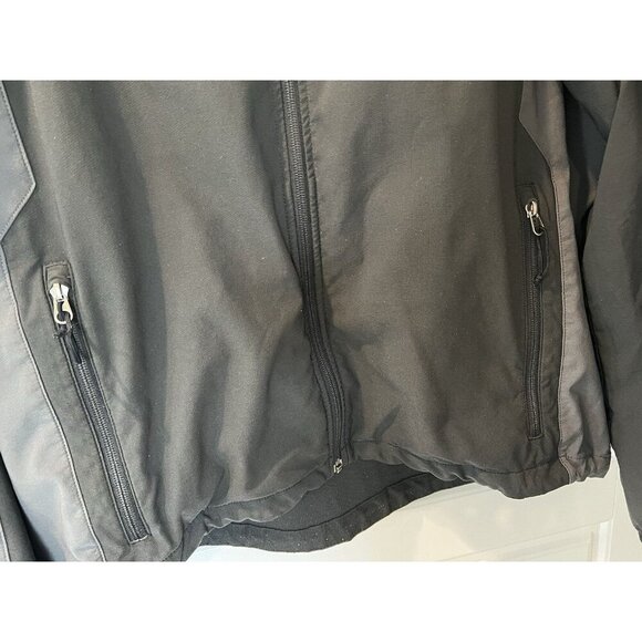 North Face Jacket Apex Bionic Softshell Black Gray Mens size Large Unisex - Picture 2 of 14